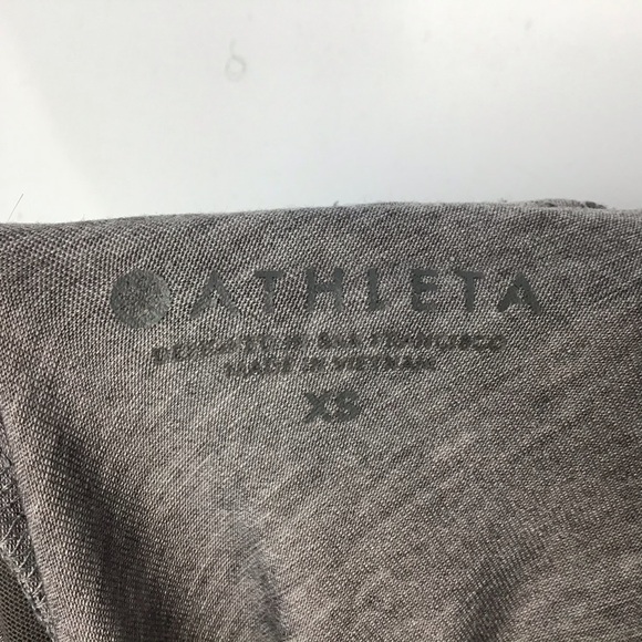 Athleta Gray Topanga Top with Back Mesh Panel - Picture 7 of 9